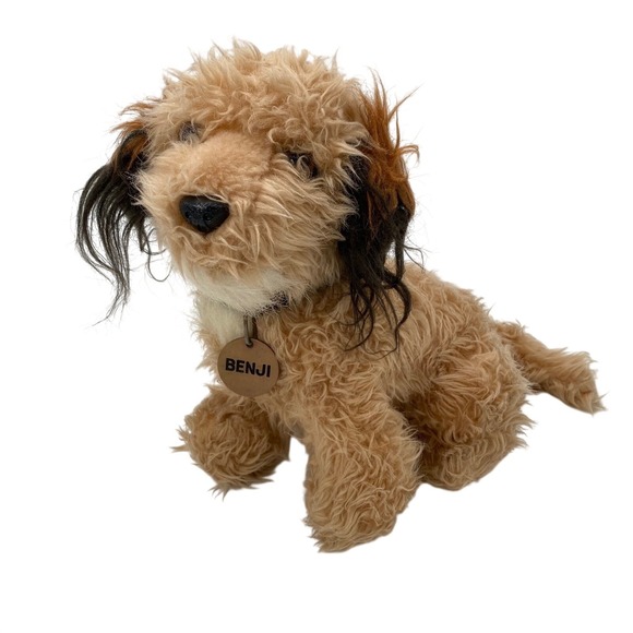 Other - Vintage 1978 Benji Plush Dog by Dakin,‎ Mulberry Square 10" Collar Metal Tag